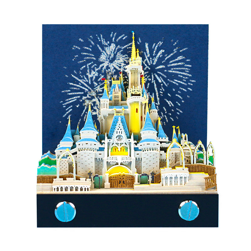 Cinderella Castle 2D calendar memo pad(2025)
