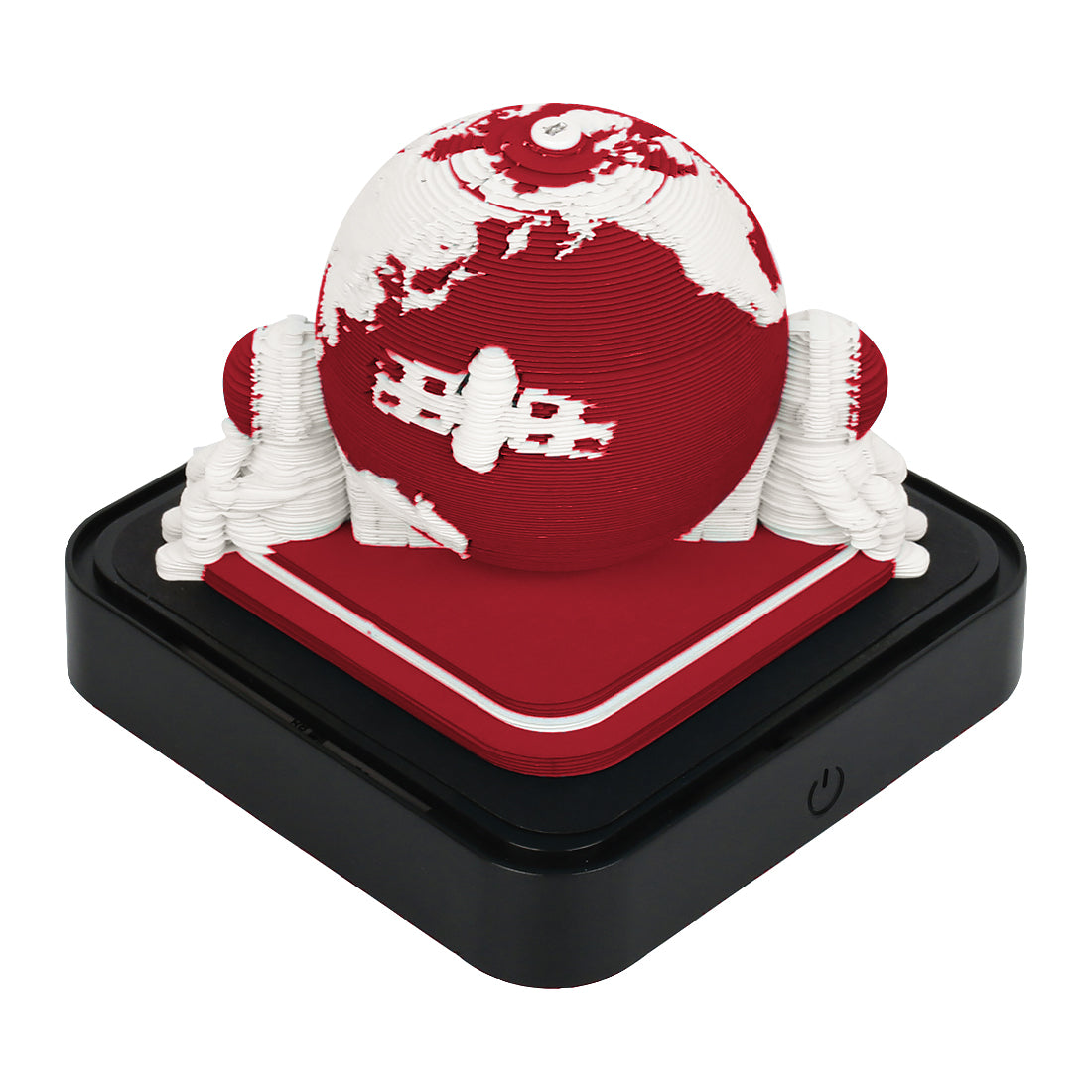 Red Astronaut Panorama memo pad(calendar 2025)
