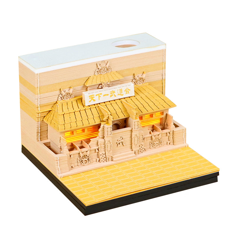 Japanese animation Martial Arts Association 3D memo pad