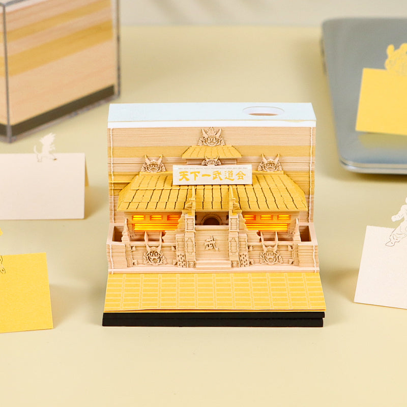 Japanese animation Martial Arts Association 3D memo pad