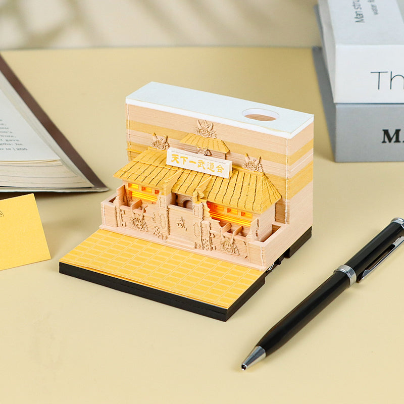 Japanese animation Martial Arts Association 3D memo pad