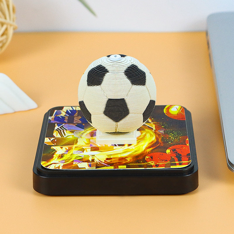 Football Small Panoramic Memo Pad(calendar 2025)