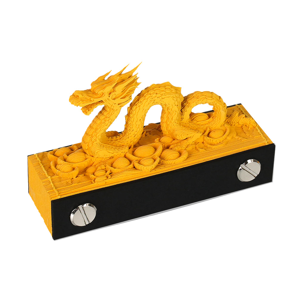 12 Zodiac Star Sign Animal Dragon Model 3D Memo Pad