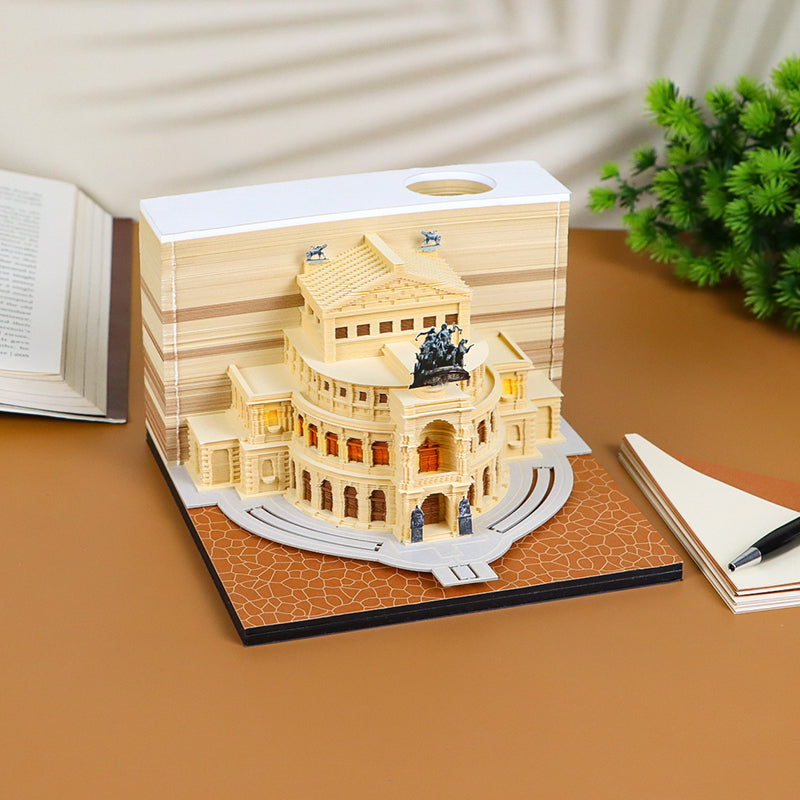 Semperoper 3D Memo Pad
