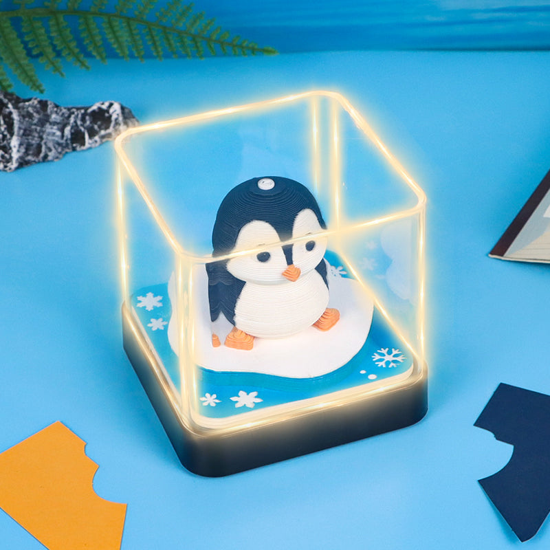 Adorkable Penguin Panoramic memo pad