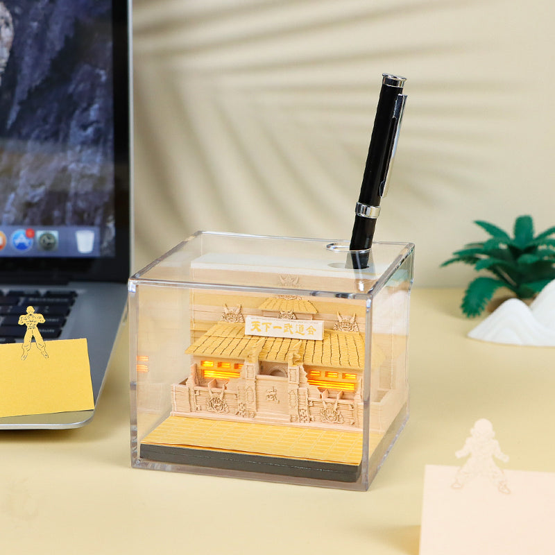 Japanese animation Martial Arts Association 3D memo pad