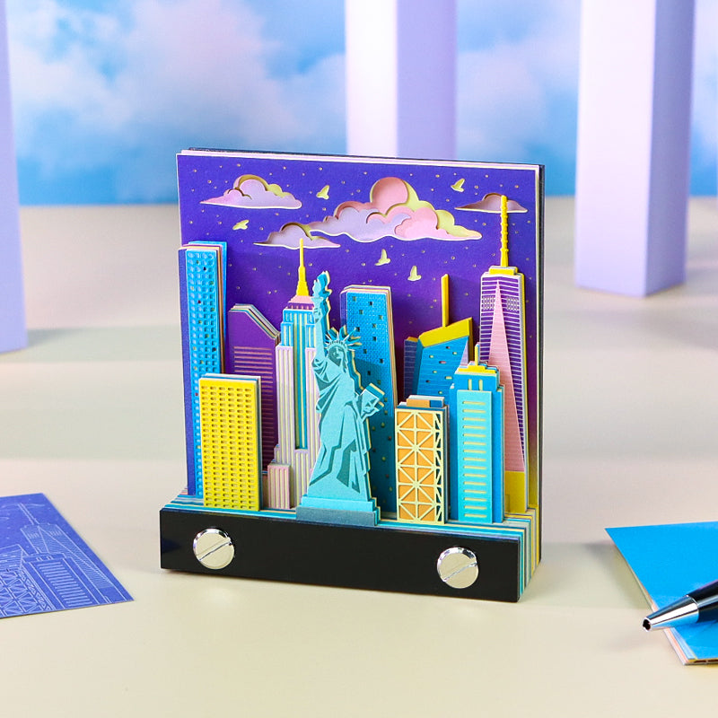 City New York 2D Memo Pad