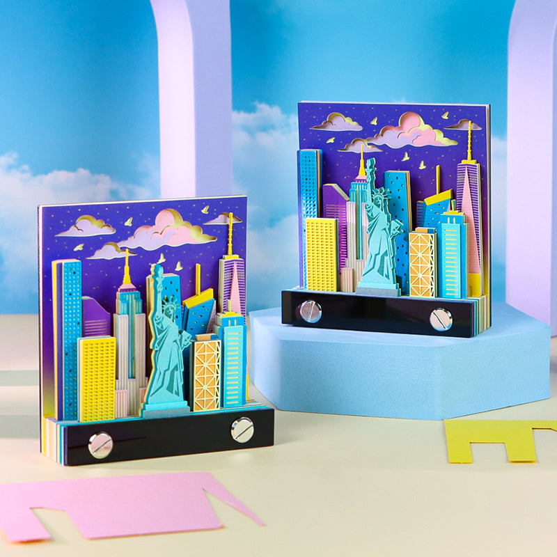 City New York 2D Memo Pad