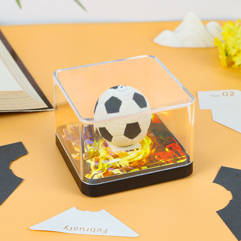 Football Small Panoramic Memo Pad(calendar 2025)