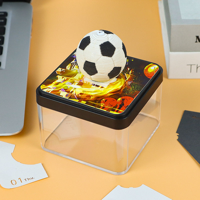 Football Small Panoramic Memo Pad(calendar 2025)