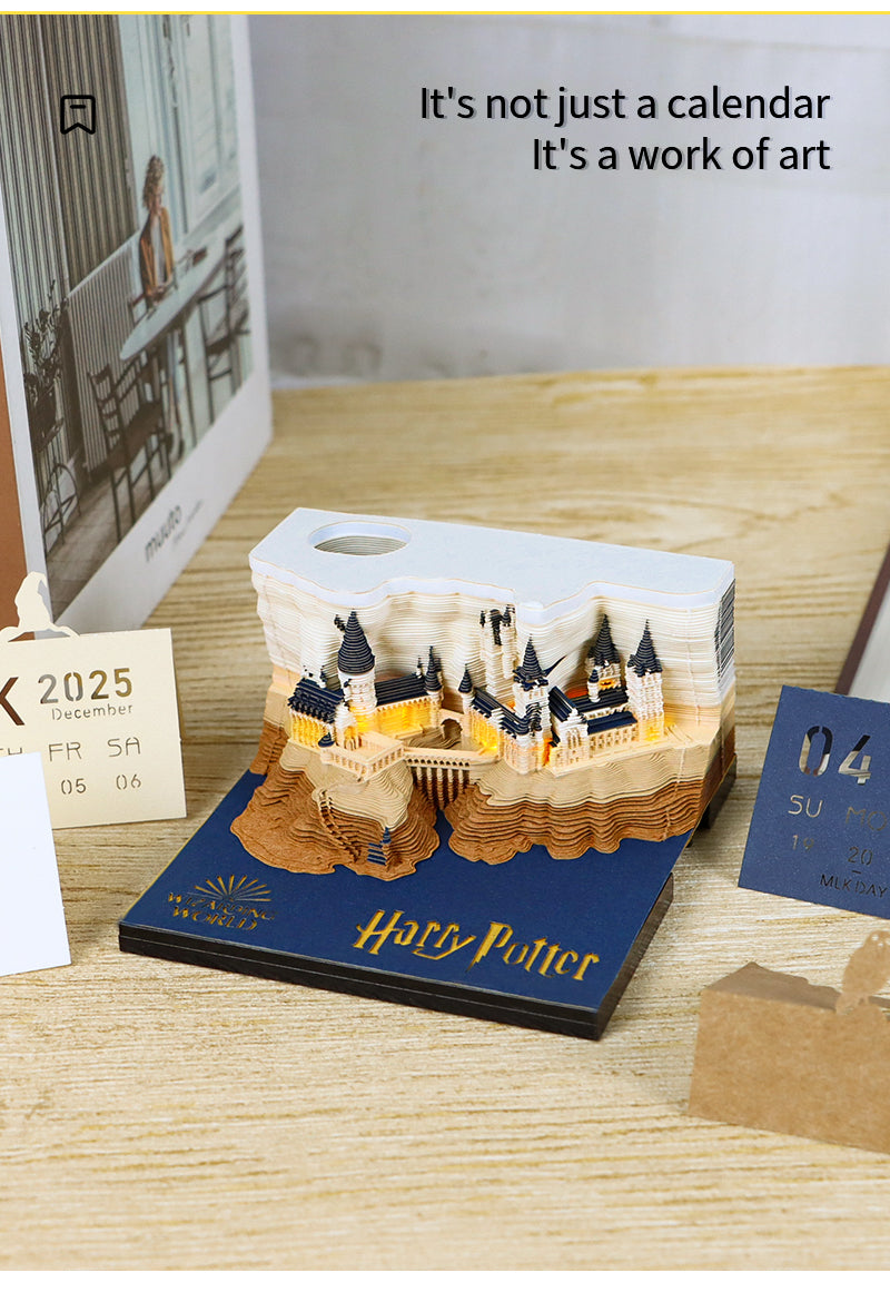 Harry Potter Hogwarts Castle 3D Memo Pad