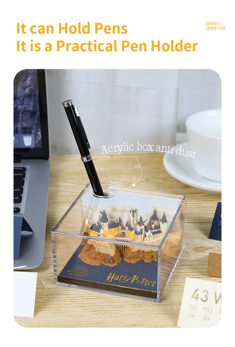 Harry Potter Hogwarts Castle 3D Memo Pad