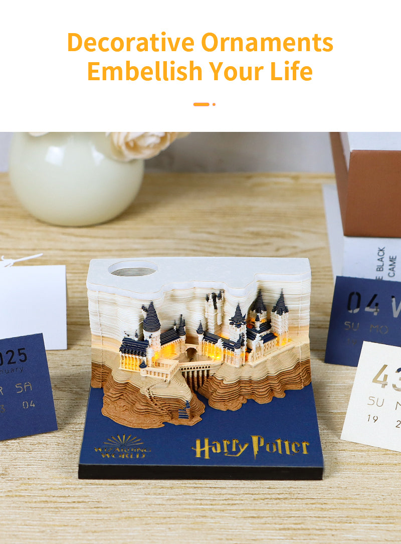 Harry Potter Hogwarts Castle 3D Memo Pad