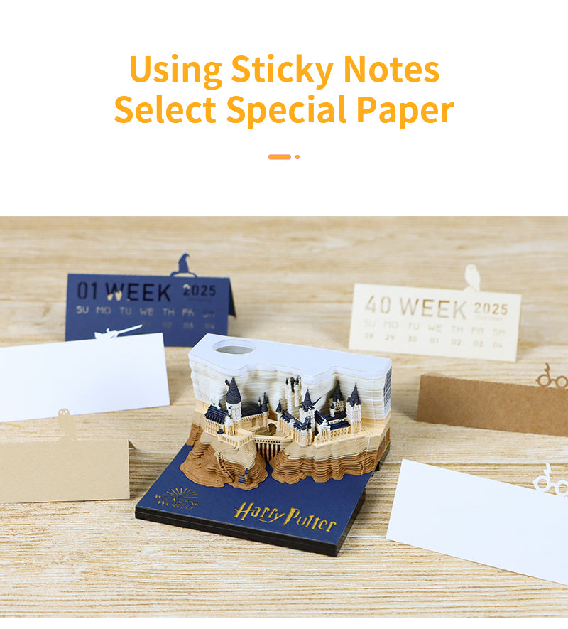 Harry Potter Hogwarts Castle 3D Memo Pad