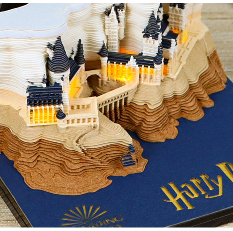 Harry Potter Hogwarts Castle 3D Memo Pad