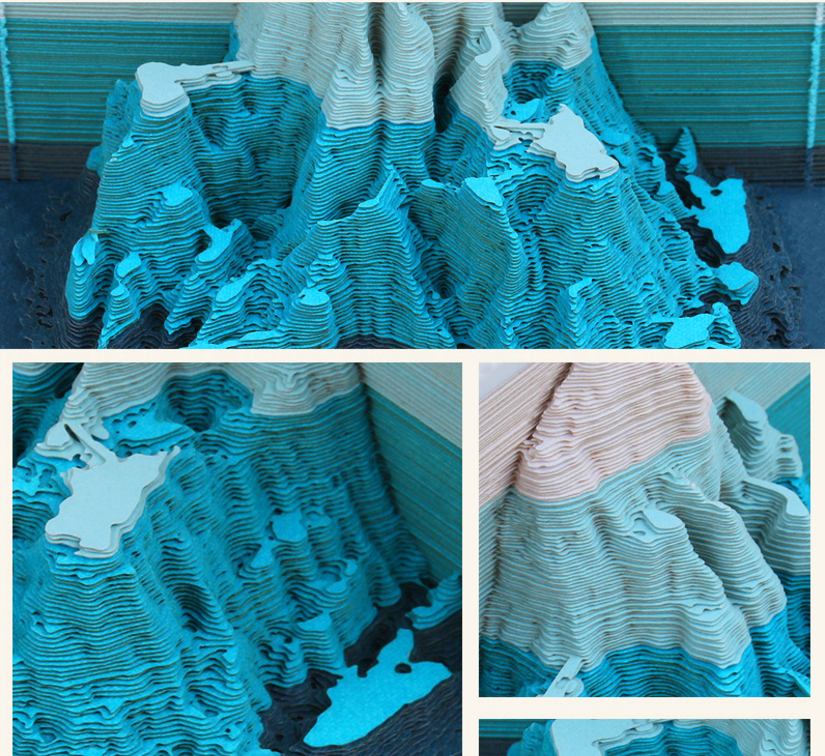 Alps 3D Memo Pad