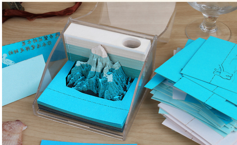 Alps 3D Memo Pad