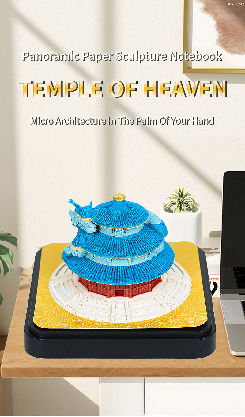 Small Panoramic the Temple of Heaven Memo Pad