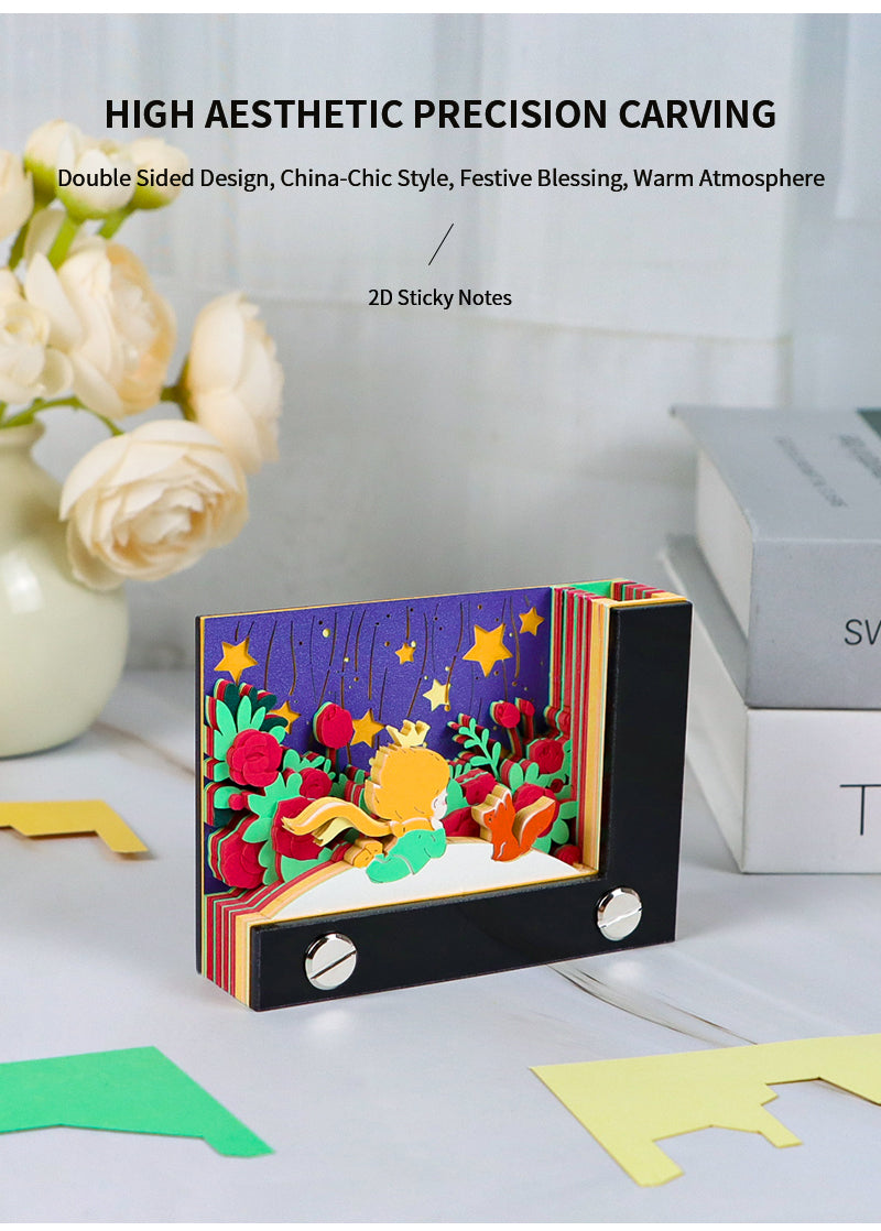 Sweetmade Popular Design Sticky Note 3D Memo Pad