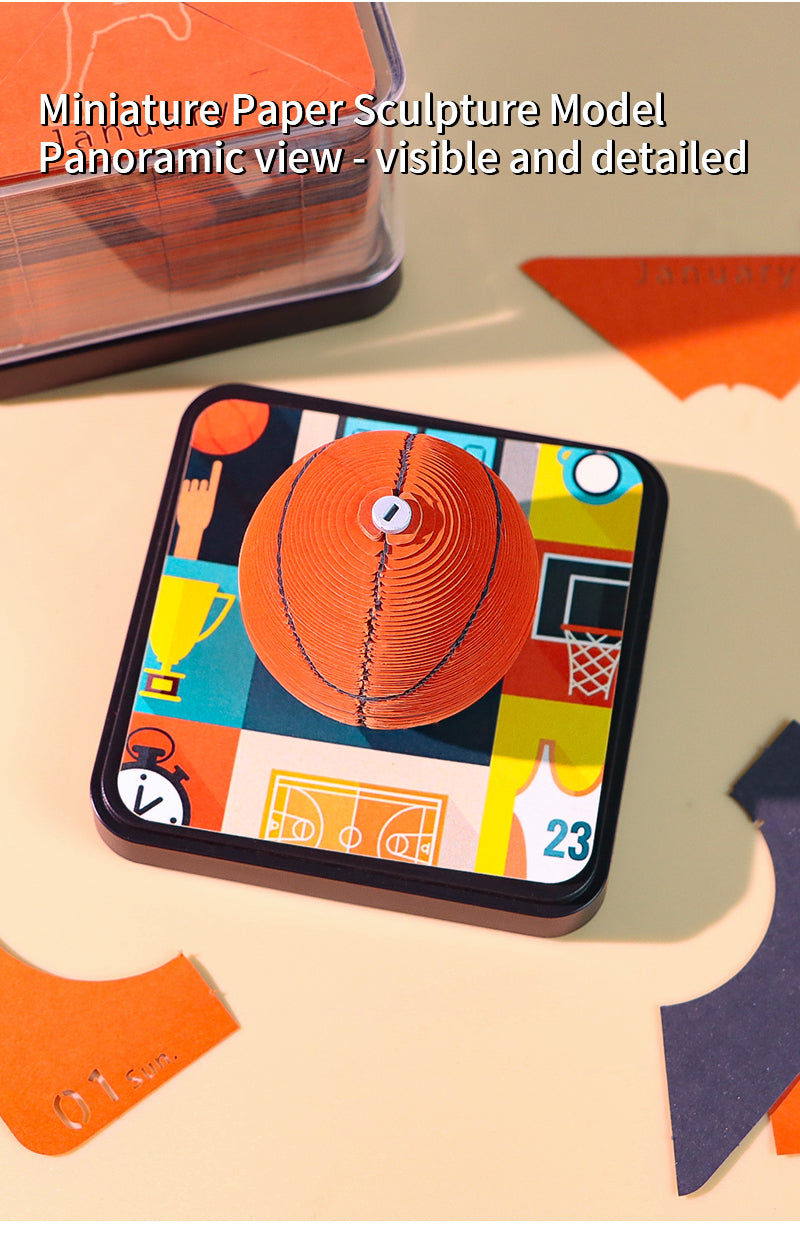 2025 New Product Basketball Panorama Memo Pad