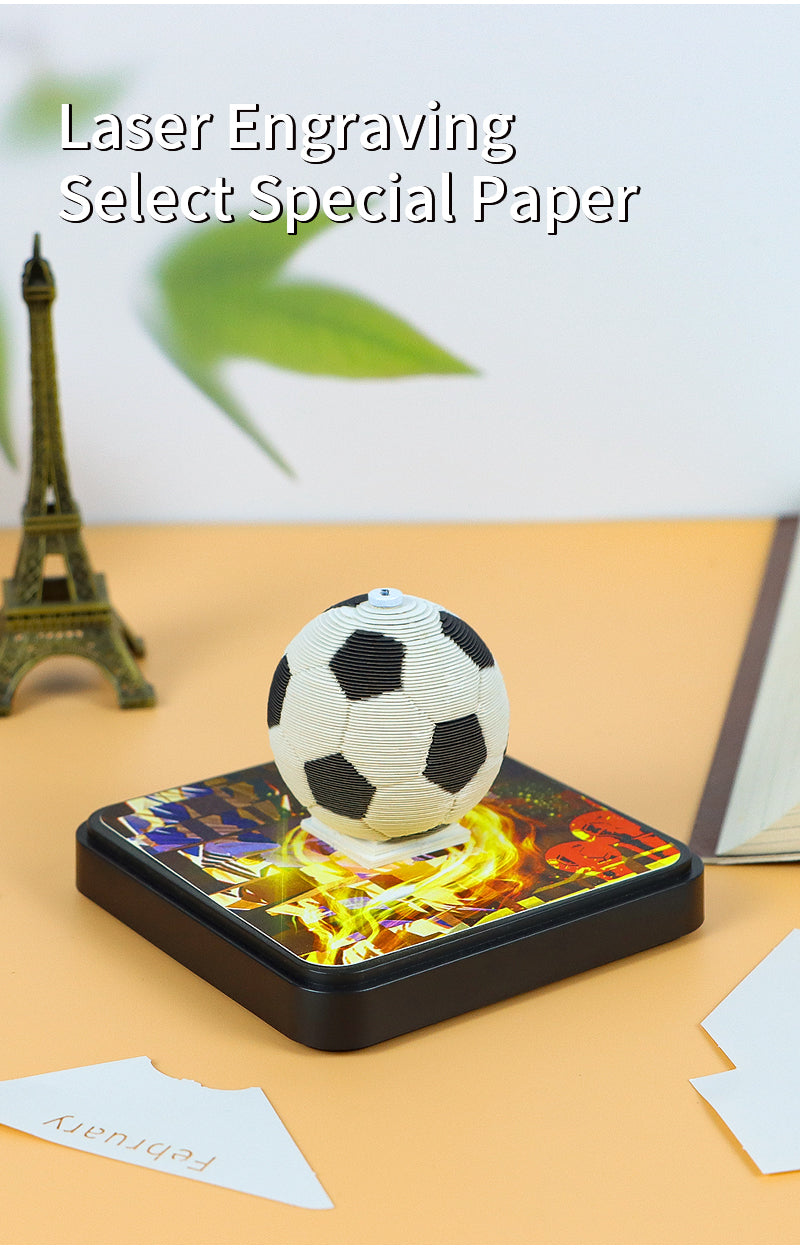 Football Small Panoramic Memo Pad(calendar 2025)