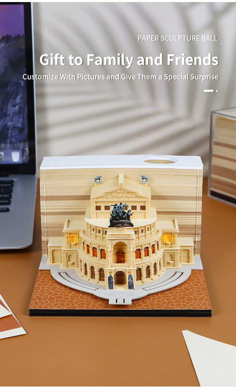 Semperoper 3D Memo Pad