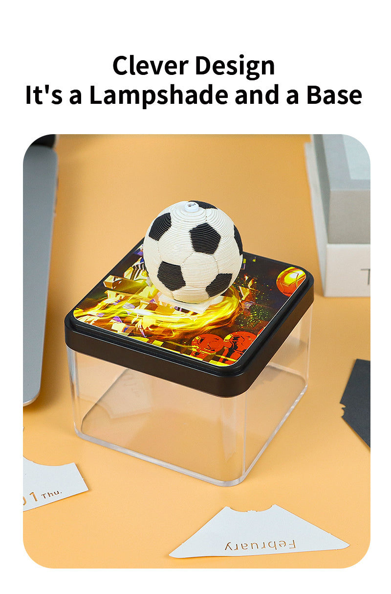 Football Small Panoramic Memo Pad(calendar 2025)