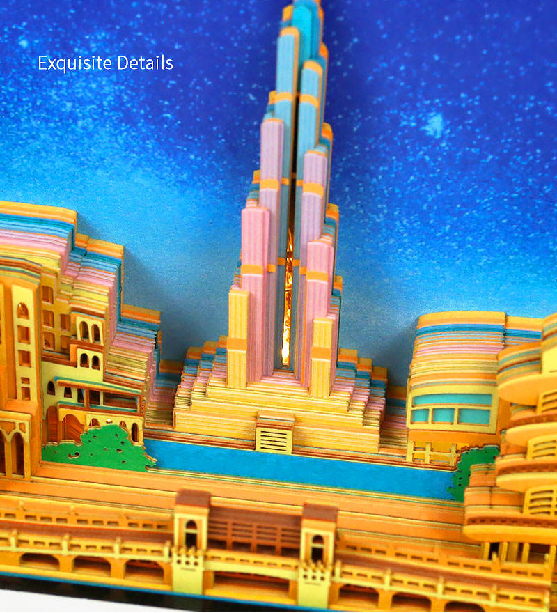 Burj Dubai Creative Memo Pad