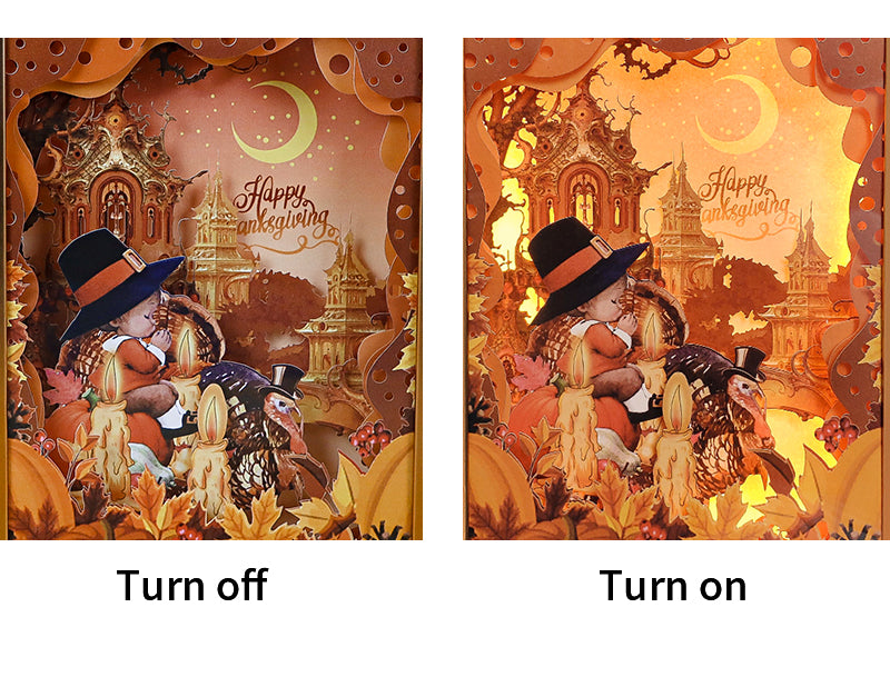 Paper Crafts Novelty Gift For Thanksgiving Birthday Item
