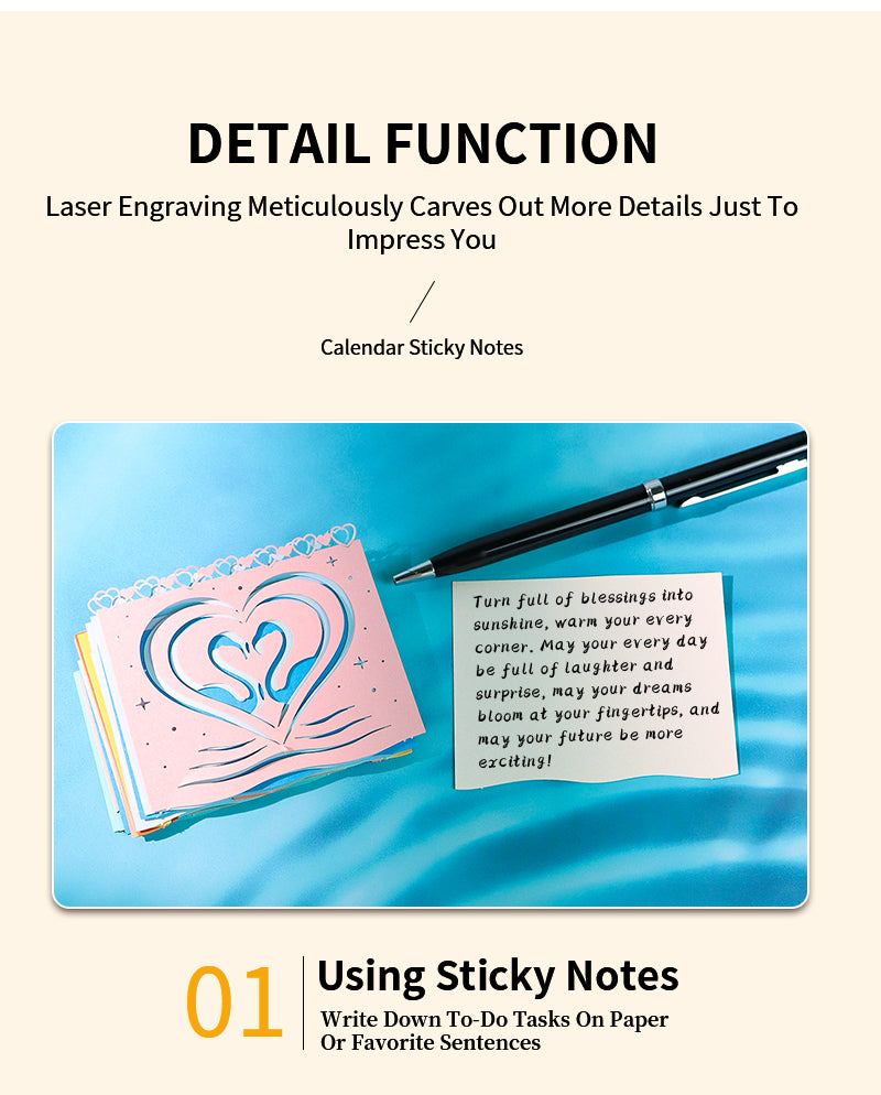 Flamingo 2D Memo Pad