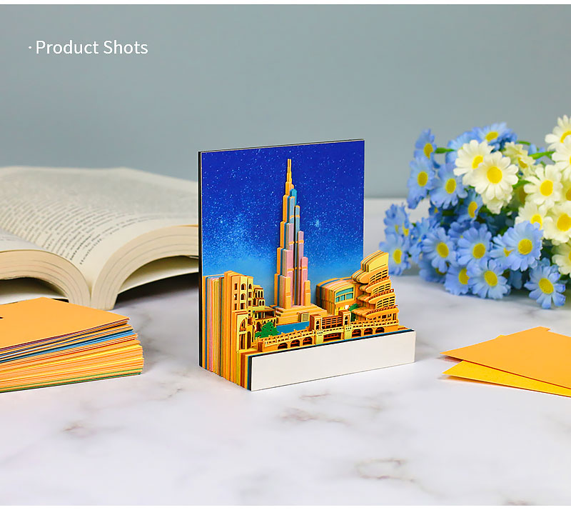 Burj Dubai Creative Memo Pad