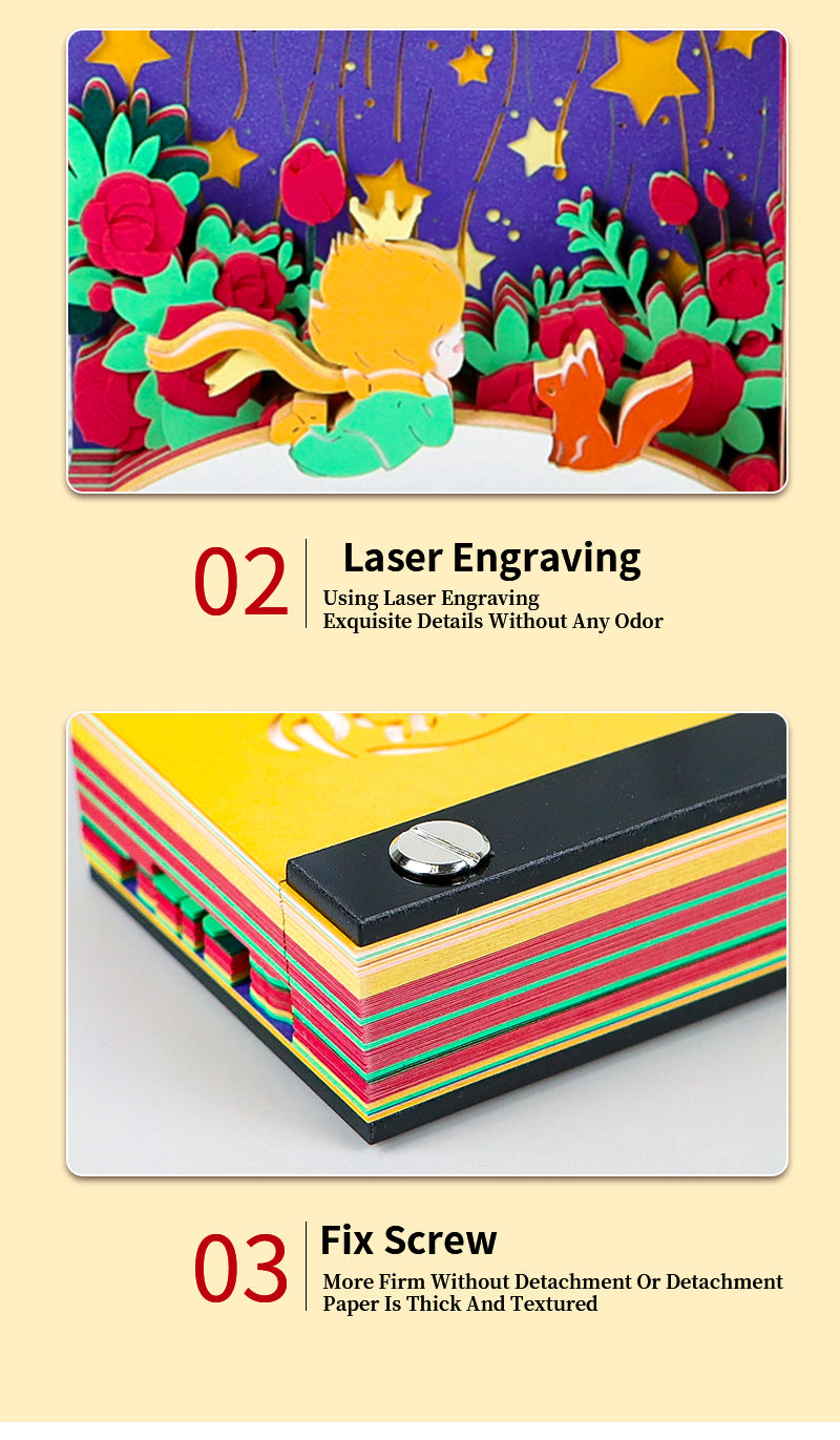 Sweetmade Popular Design Sticky Note 3D Memo Pad