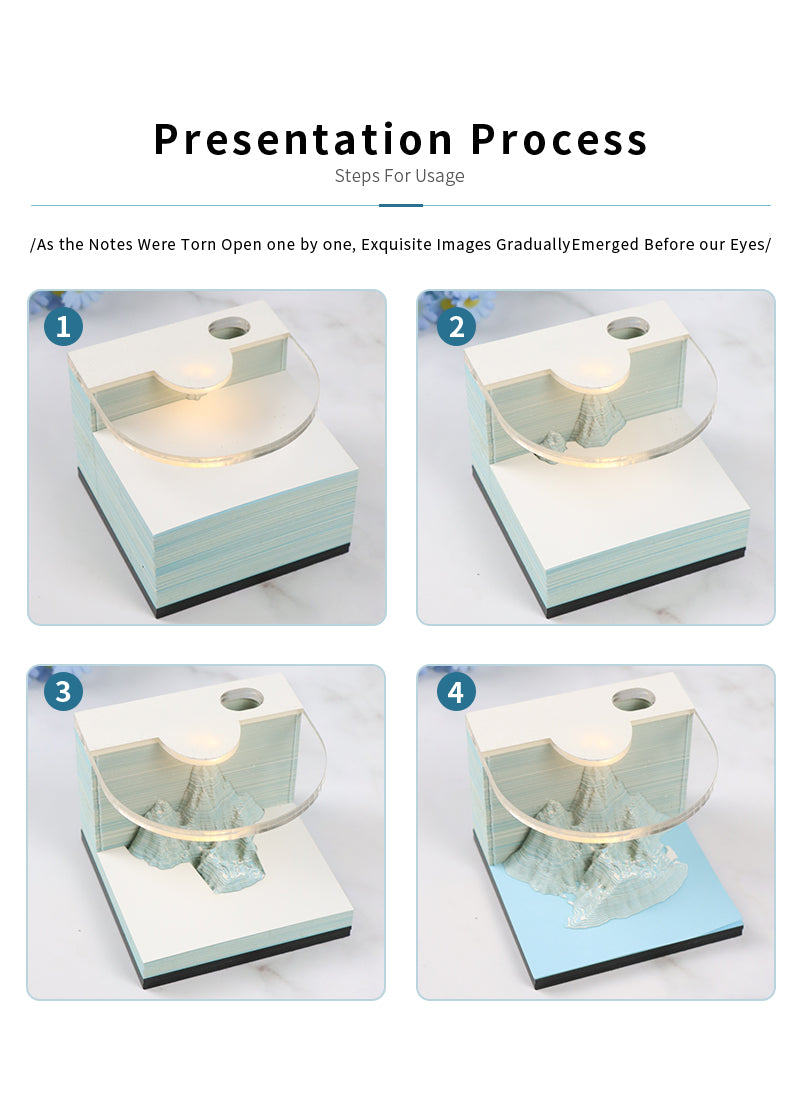 Rizhao Jinshan 3D Memo Pad
