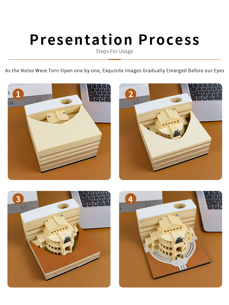 Semperoper 3D Memo Pad