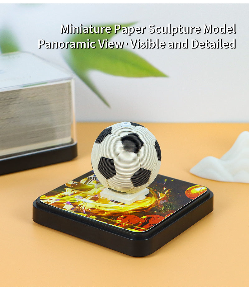 Football Small Panoramic Memo Pad(calendar 2025)