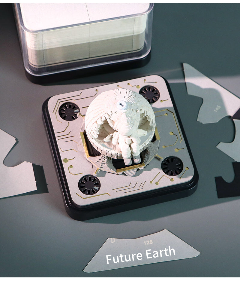 Future Earth Panorama Memo Pad