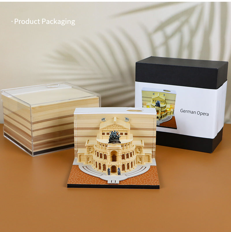 Semperoper 3D Memo Pad
