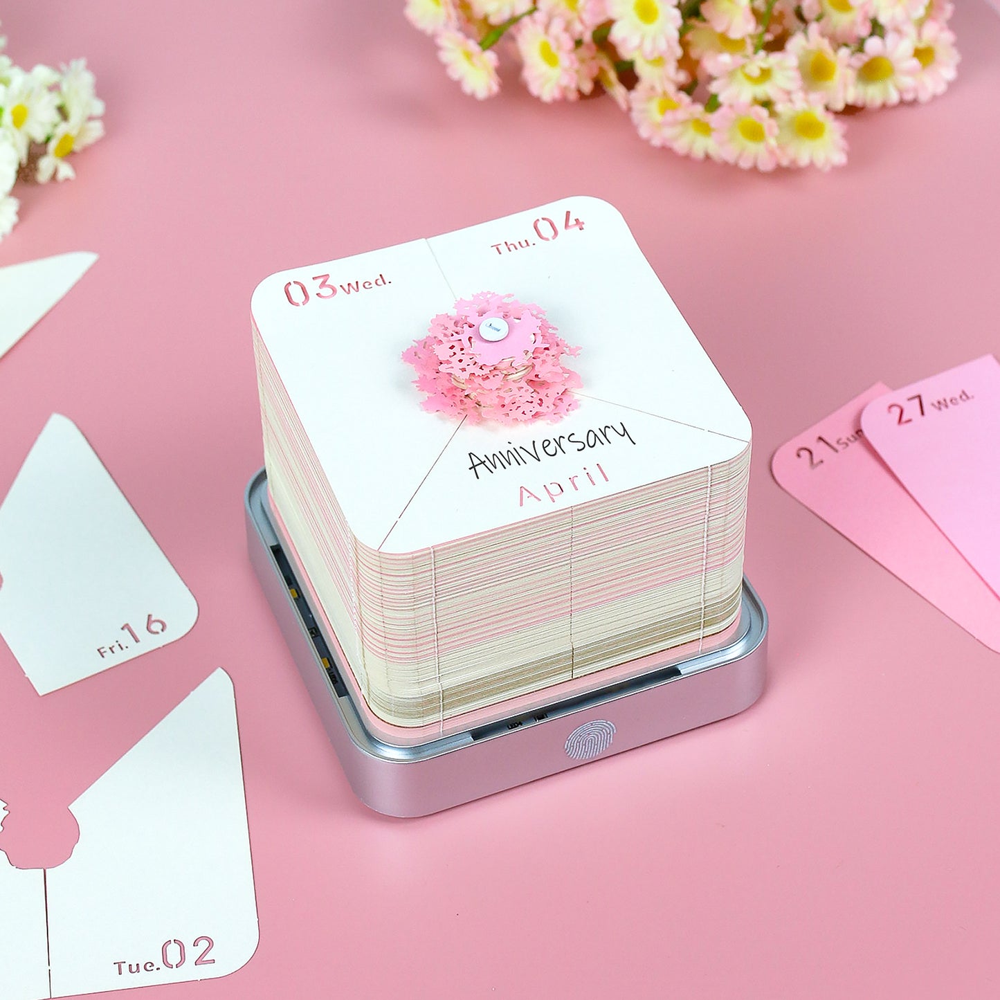 Sakura 2025 Calendar 3D Memo Pad