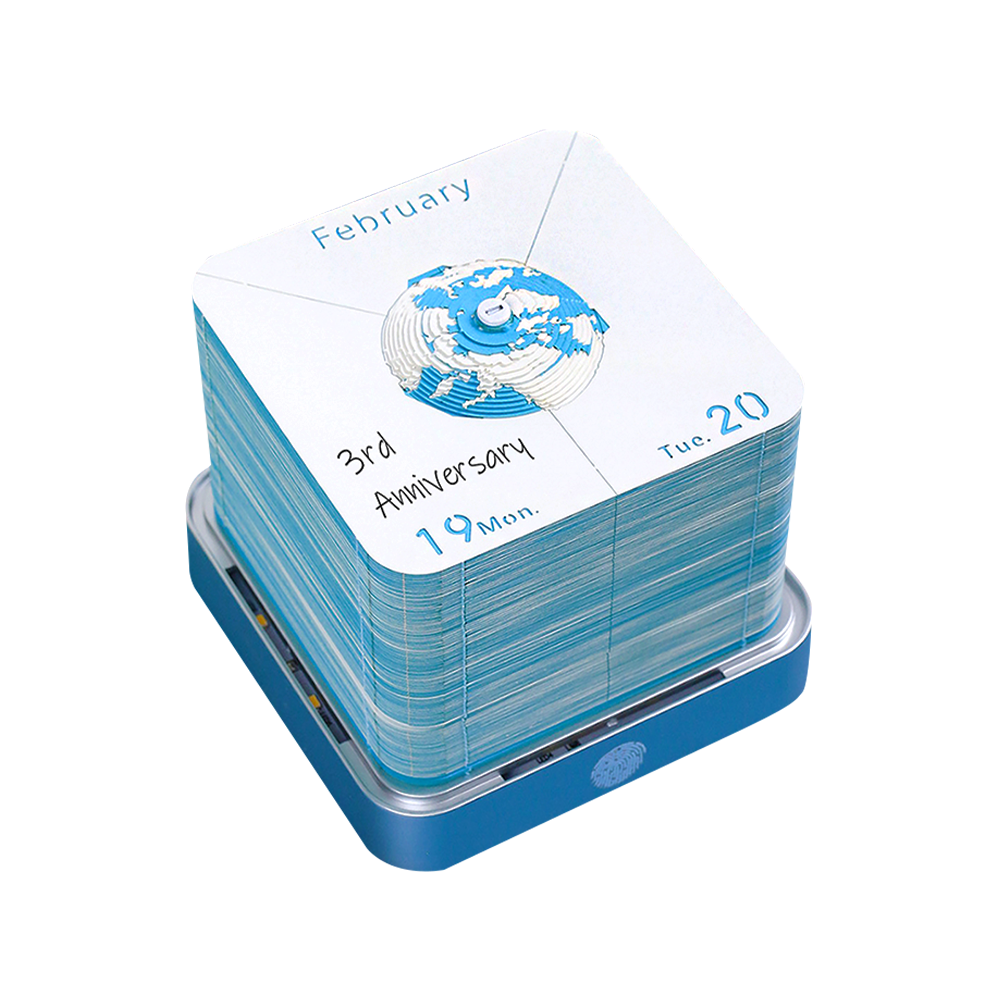 Bule Astronaut Panorama memo pad