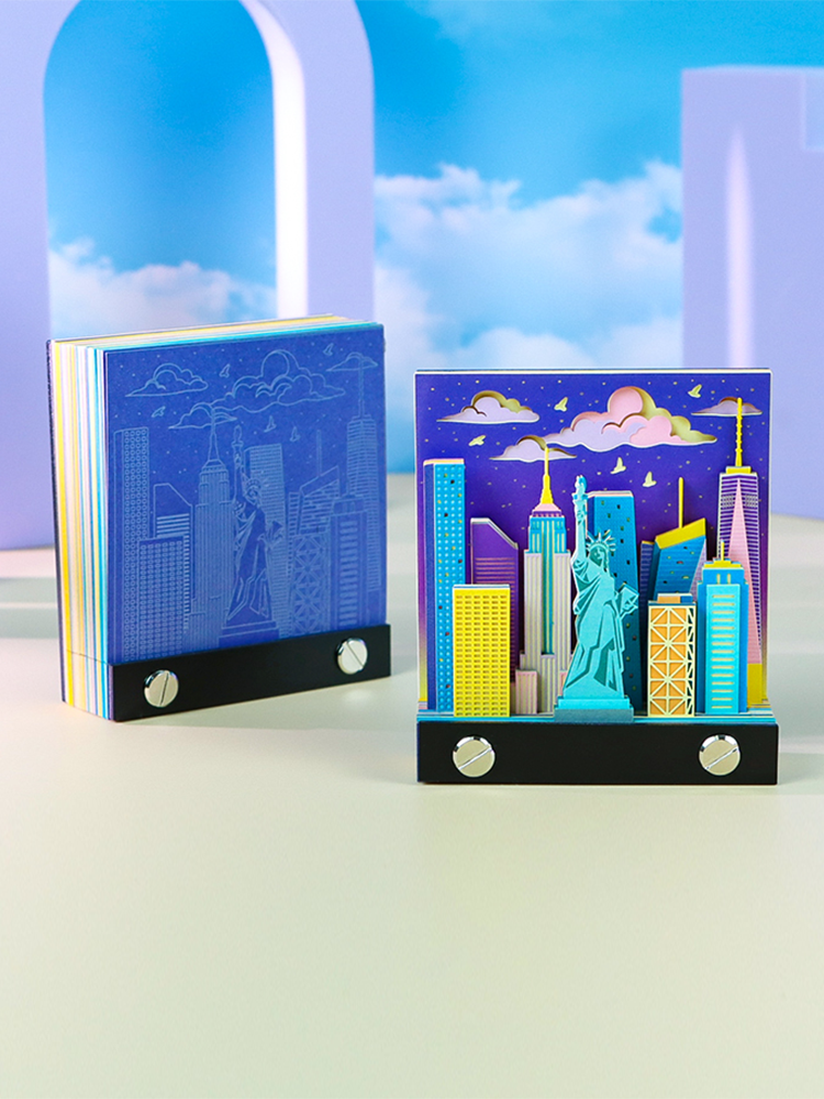 City New York 2D Memo Pad