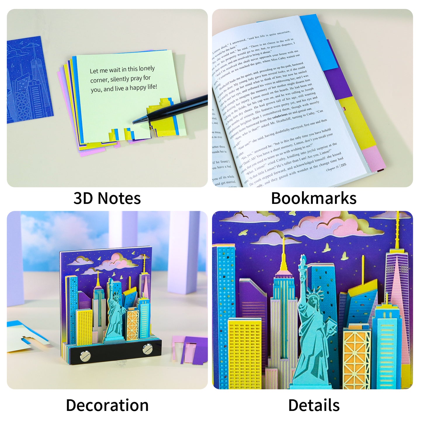 City New York 2D Memo Pad