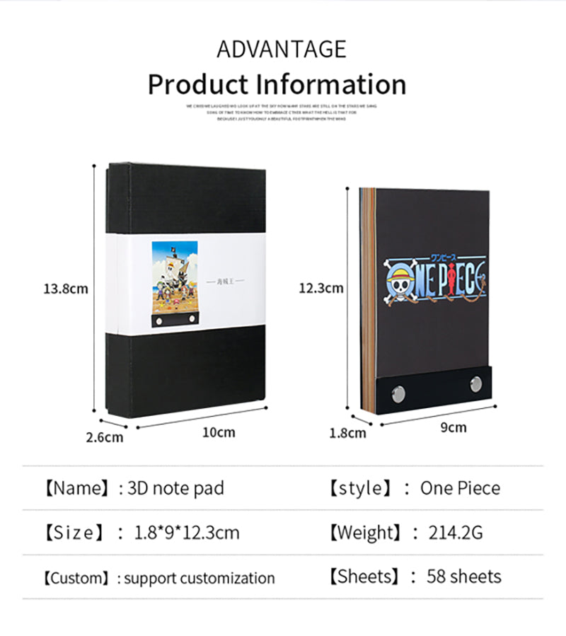 Weekly Deals Unique Party Souvenir The One Piece Tear-Off Memo Pad Small Memo Pad With Pallet