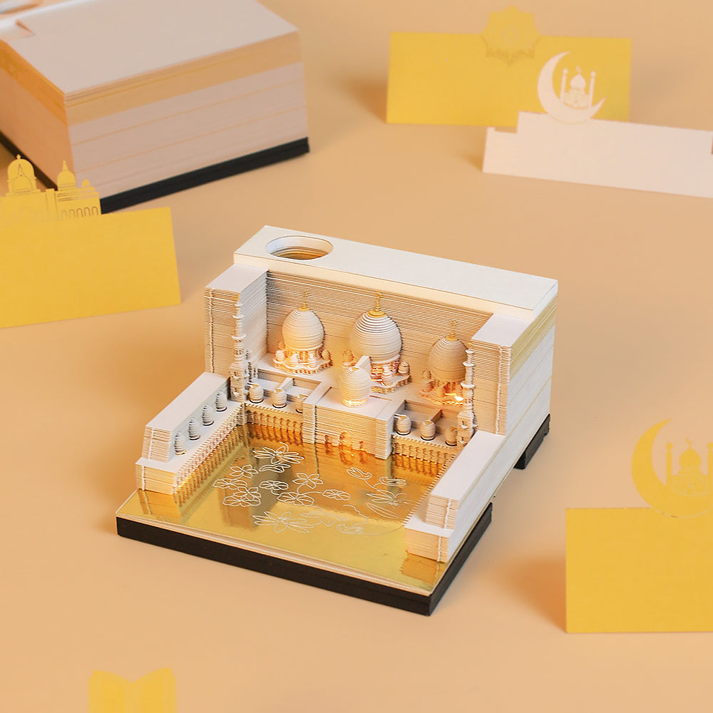 Masjid Lighted 3D Memo Pad