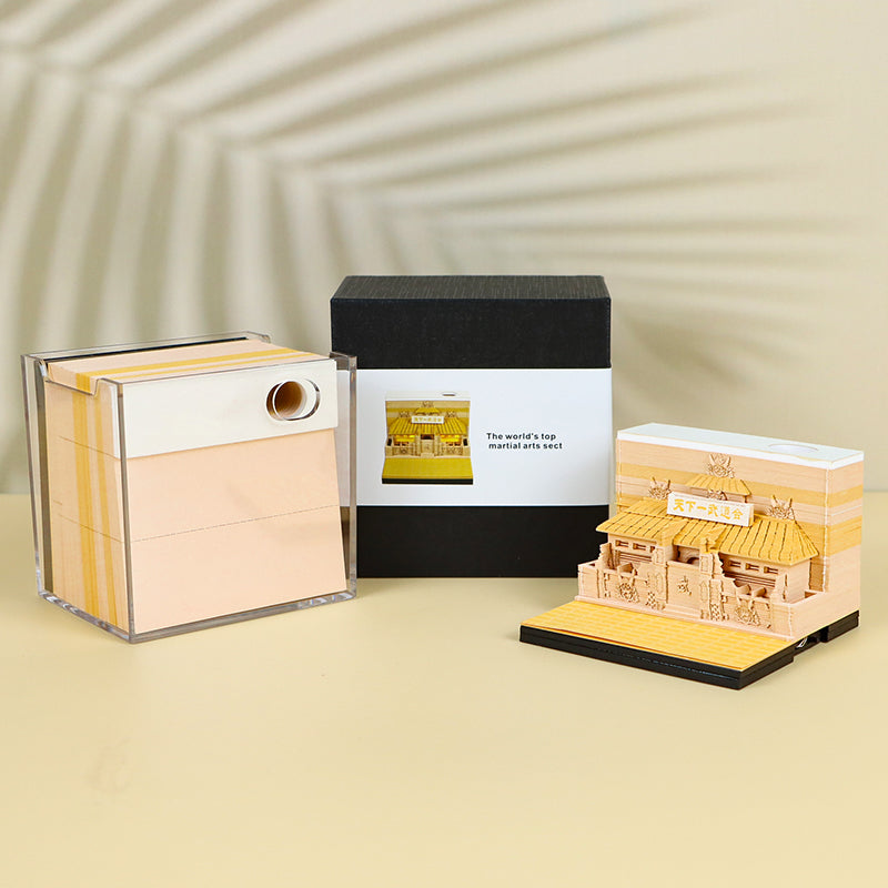 Japanese animation Martial Arts Association 3D memo pad
