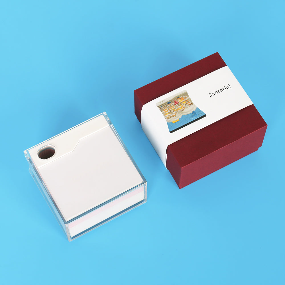 2025 Santorini 3d memo pad(lighted)