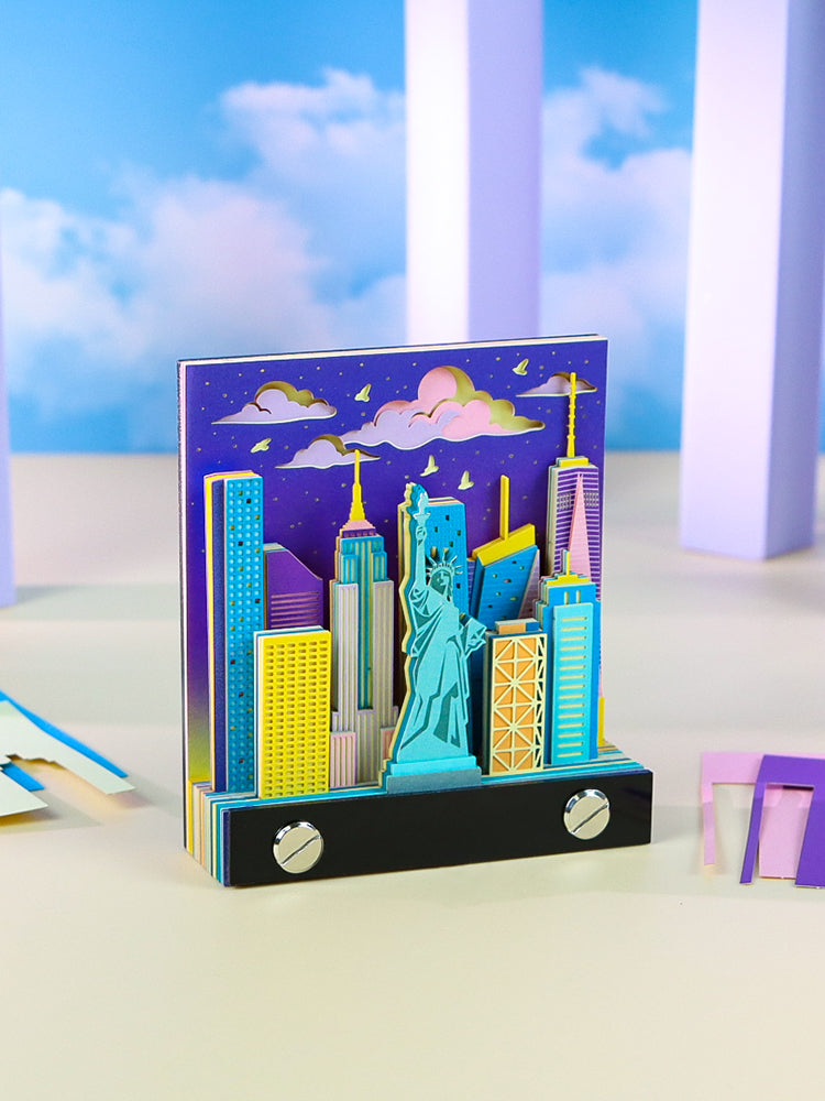 City New York 2D Memo Pad