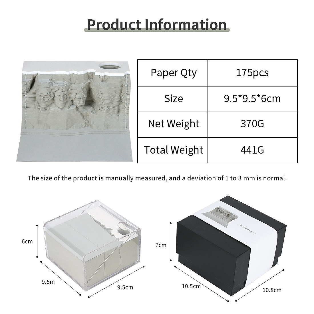 Mount Rushmore 3D Memo Pad
