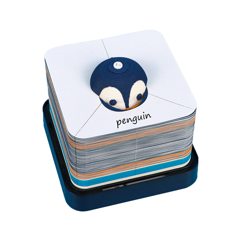 Adorkable Penguin Panoramic memo pad