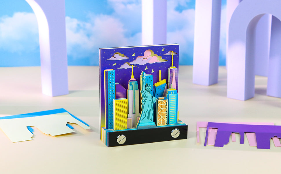 City New York 2D Memo Pad
