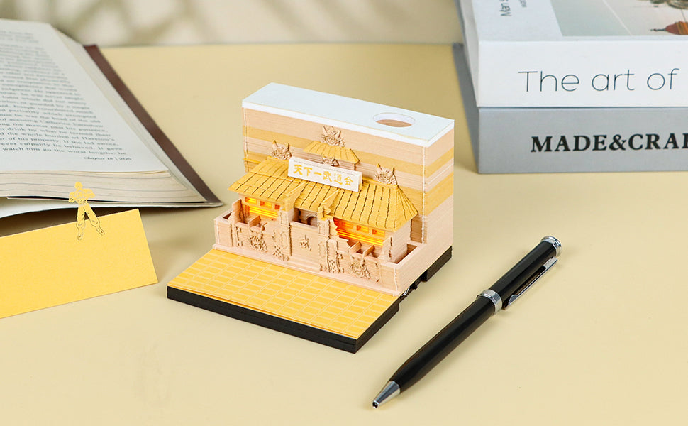 Japanese animation Martial Arts Association 3D memo pad